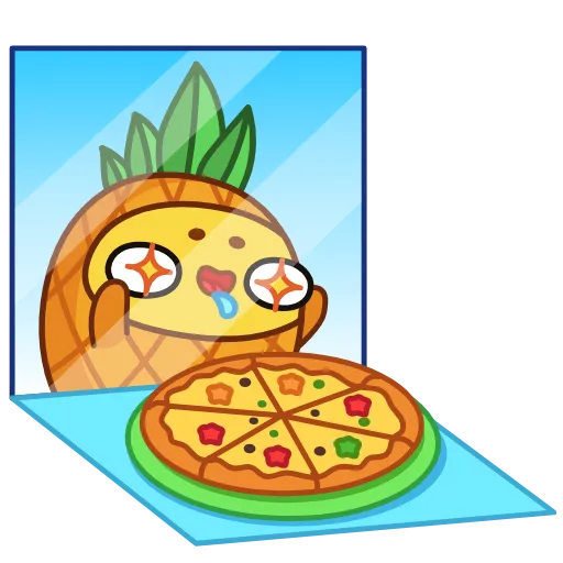 🤩 Эмодзи «Pineapple» для Telegram