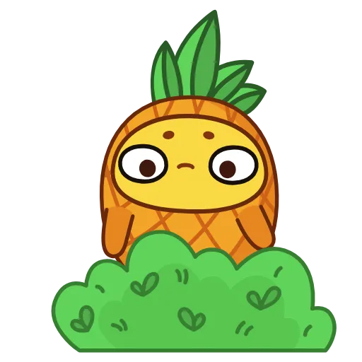 🤔 Эмодзи «Pineapple» для Telegram