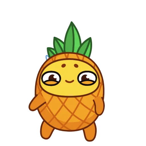 ✋ Эмодзи «Pineapple» для Telegram