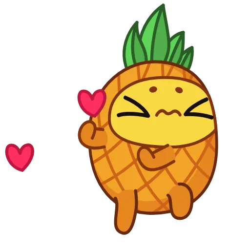 ❤️ Эмодзи «Pineapple» для Telegram