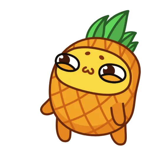 ❤️ Эмодзи «Pineapple» для Telegram