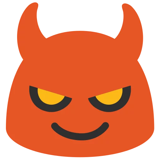 😈 Стикер «Android N Emojis» для Telegram