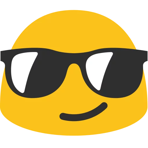 😎 Стикер «Android N Emojis» для Telegram