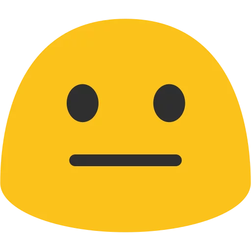 😐 Стикер «Android N Emojis» для Telegram