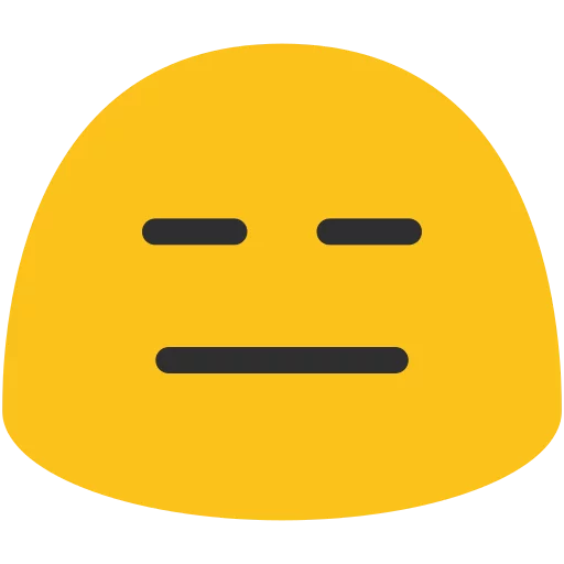 😑 Стикер «Android N Emojis» для Telegram