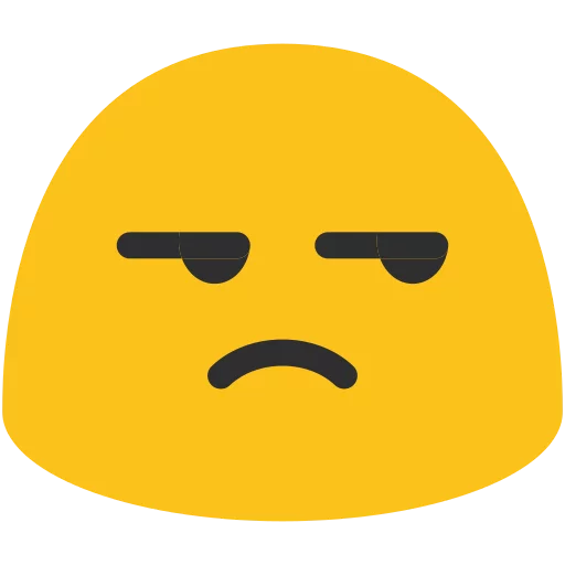 😒 Стикер «Android N Emojis» для Telegram