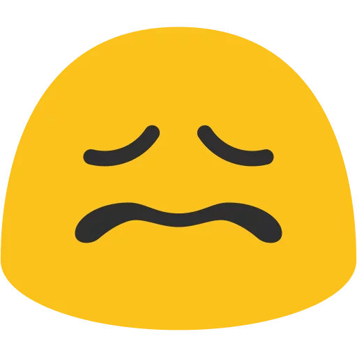 🙁 Стикер «Android N Emojis» для Telegram