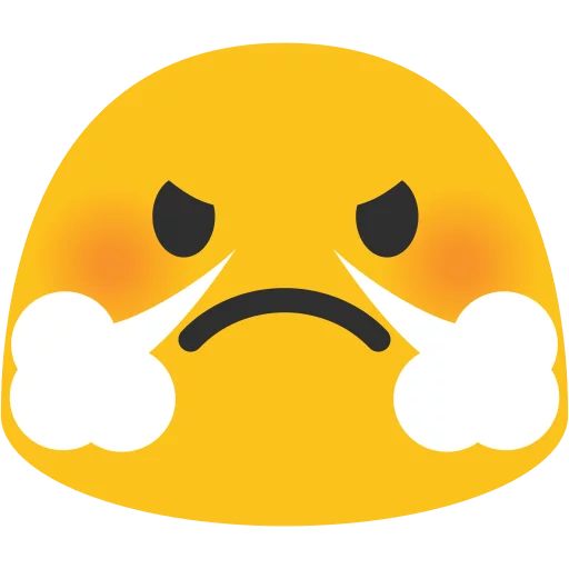 😤 Стикер «Android N Emojis» для Telegram