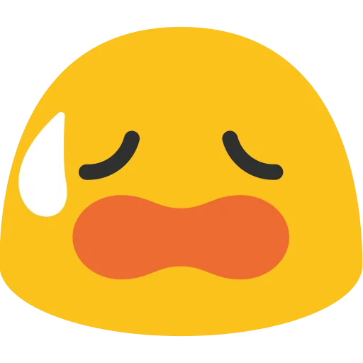 😥 Стикер «Android N Emojis» для Telegram
