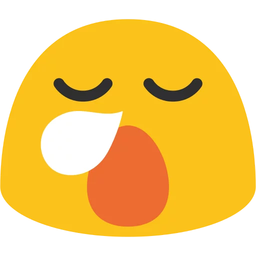 😪 Стикер «Android N Emojis» для Telegram
