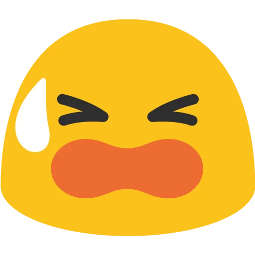 😓 Стикер «Android N Emojis» для Telegram
