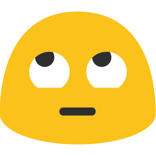 🙄 Стикер «Android N Emojis» для Telegram