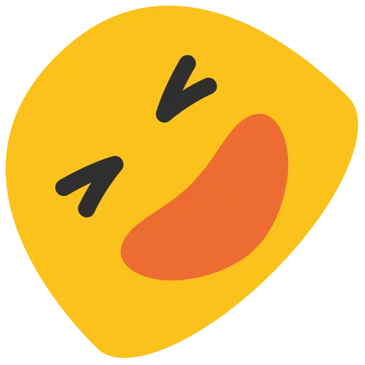 🤣 Стикер «Android N Emojis» для Telegram