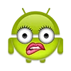 👄 Эмодзи «Android Robot Emoji» для Telegram