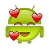 🥰 Эмодзи «Android Robot Emoji» для Telegram