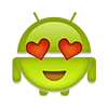 😍 Эмодзи «Android Robot Emoji» для Telegram
