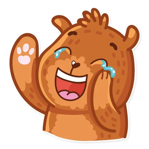 😂 Стикер «Andy bear» для Telegram