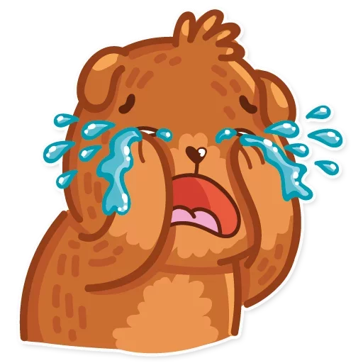 😢 Стикер «Andy bear» для Telegram