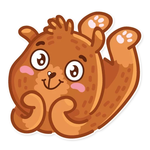 🙂 Стикер «Andy bear» для Telegram