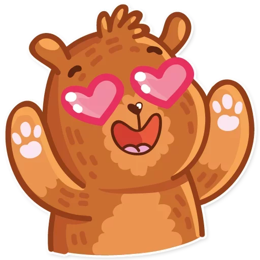 😍 Стикер «Andy bear» для Telegram