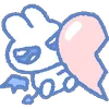 🐰 Эмодзи «Angel Bunny» для Telegram