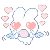 🐰 Эмодзи «Angel Bunny» для Telegram
