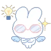🐰 Эмодзи «Angel Bunny» для Telegram