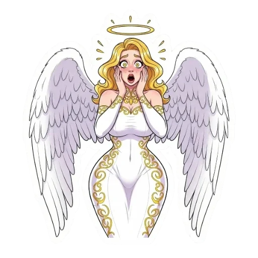 😱 Стикер «Ангелицы» для Telegram