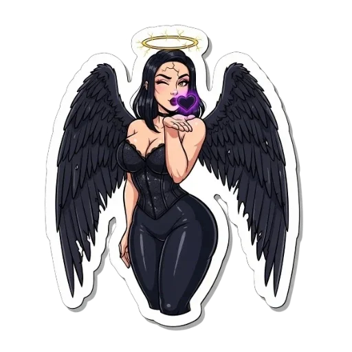😘 Стикер «Ангелицы» для Telegram