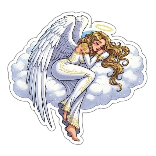 💤 Стикер «Ангелицы» для Telegram