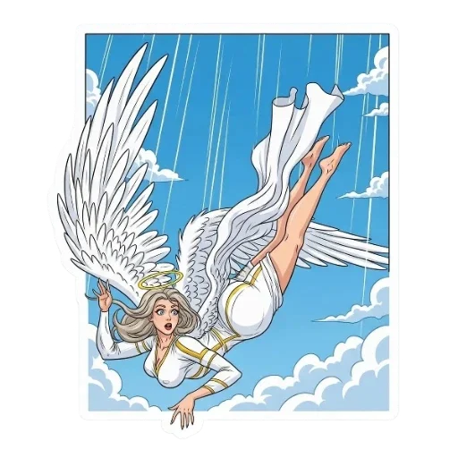 💥 Стикер «Ангелицы» для Telegram