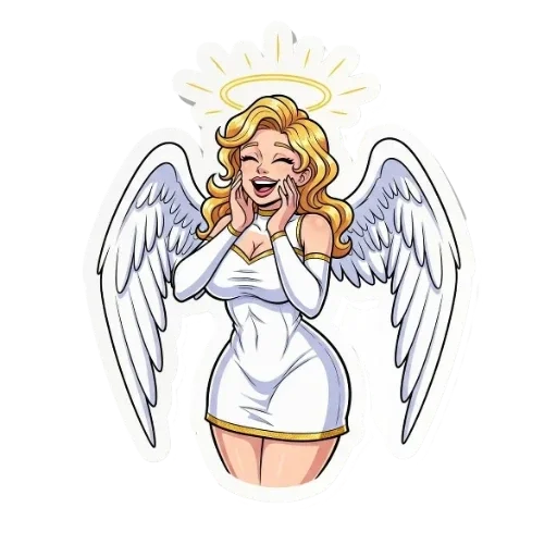 ☺️ Стикер «Ангелицы» для Telegram