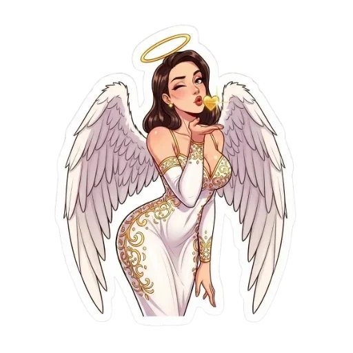 💋 Стикер «Ангелицы» для Telegram