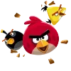 🐤 Эмодзи «😡 Angry birds - злые птички эмоджи» для Telegram