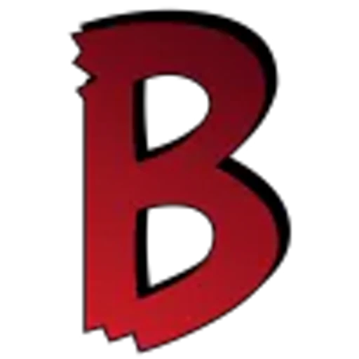 🤩 Эмодзи «Шрифт из Angry Birds, русские и английские красного цвета» для Telegram