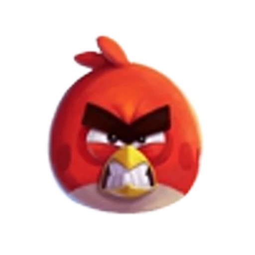 🤩 Эмодзи «Шрифт из Angry Birds, русские и английские красного цвета» для Telegram