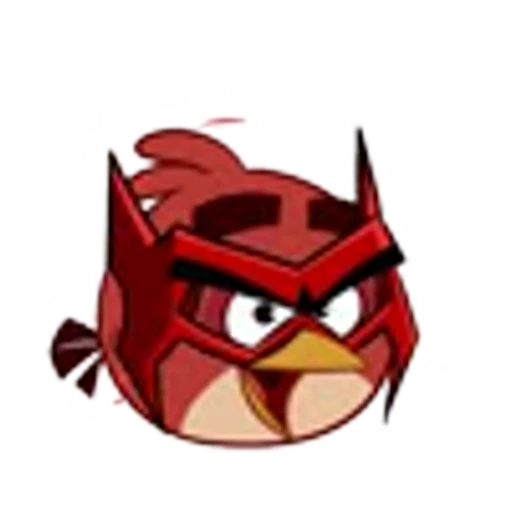 🤩 Эмодзи «Шрифт из Angry Birds, русские и английские красного цвета» для Telegram