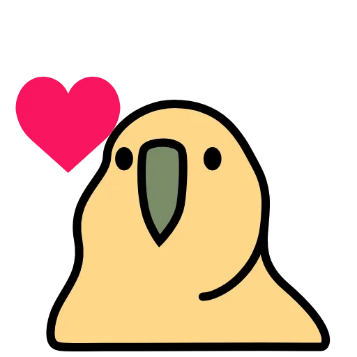 Стикерпак Party Parrot для Telegram