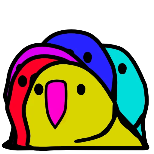 🕺 Эмодзи «Party Parrot» для Telegram