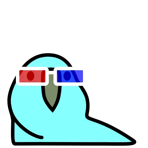 😎 Эмодзи «Party Parrot» для Telegram