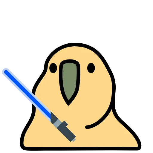 🗡 Эмодзи «Party Parrot» для Telegram