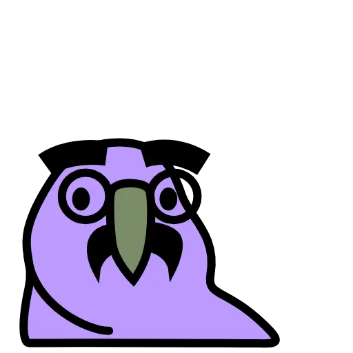 🥸 Эмодзи «Party Parrot» для Telegram