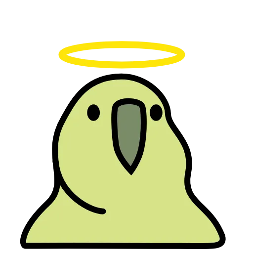 😇 Эмодзи «Party Parrot» для Telegram