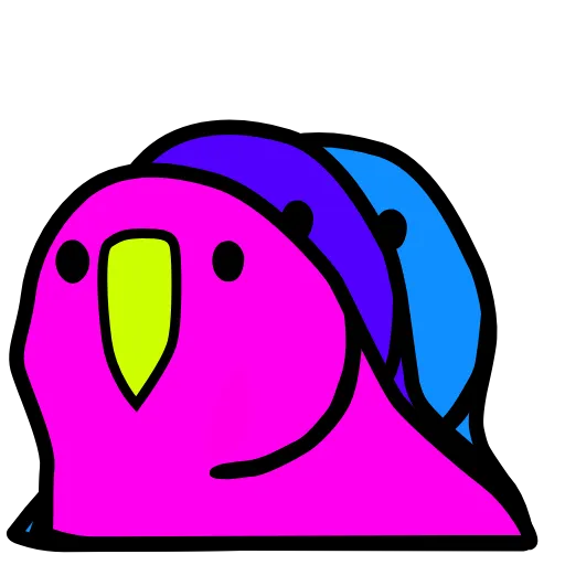 🕺 Эмодзи «Party Parrot» для Telegram