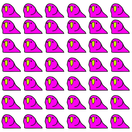 🫥 Эмодзи «Party Parrot» для Telegram