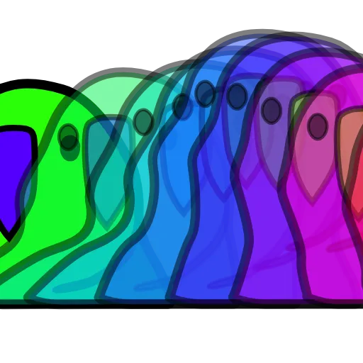 🤪 Эмодзи «Party Parrot» для Telegram