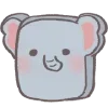 🐘 Эмодзи «Animal Toast» для Telegram