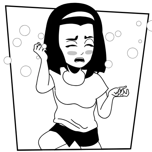 😭 Стикер «Animanguys» для Telegram