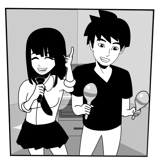 💃 Стикер «Animanguys» для Telegram