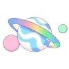 🪐 Эмодзи «Animated All Space» для Telegram